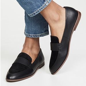 Madewell Black Alex Loafer Leather & Suede (9)